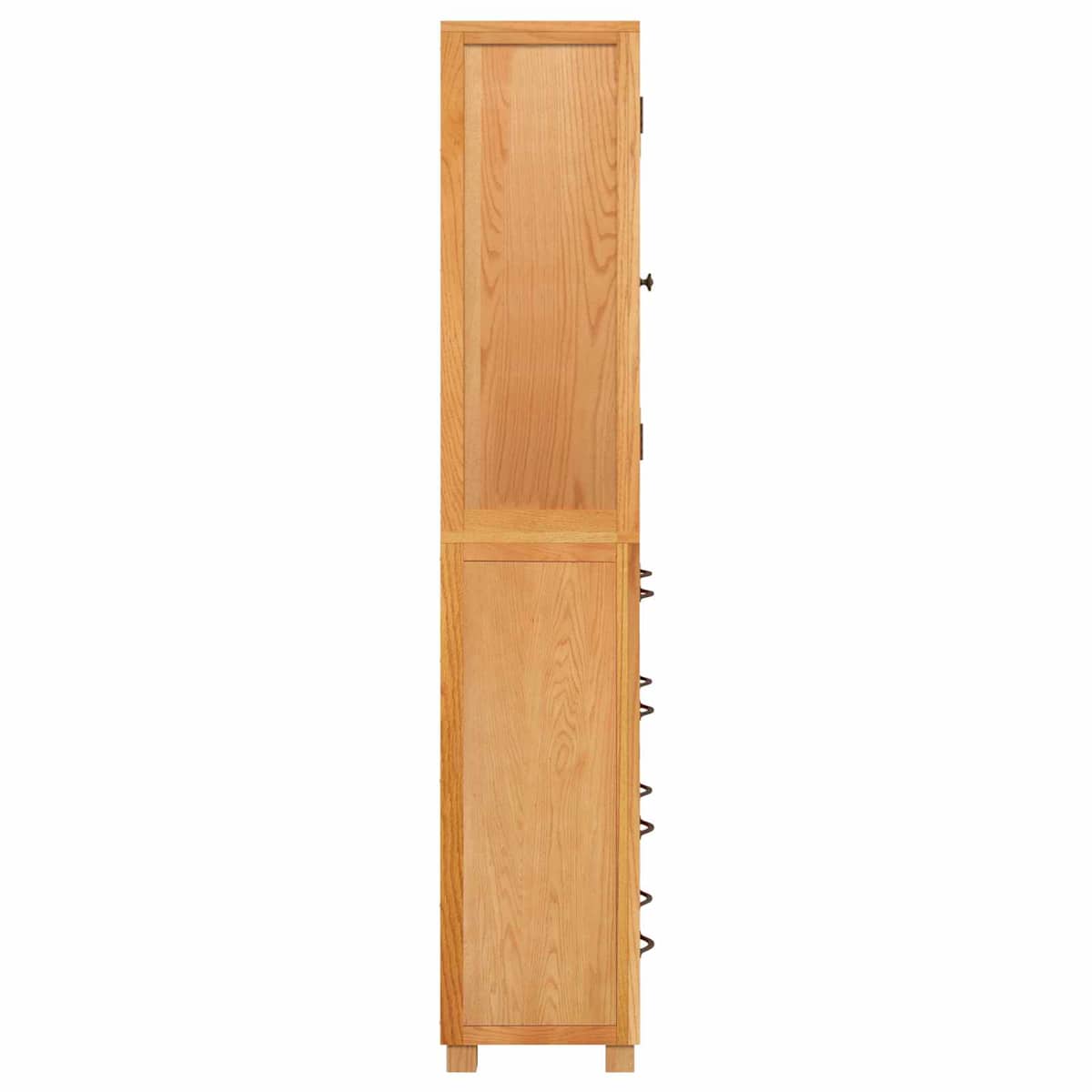 Opbevaringsmøbel Sæt 2 stk. Naturfarvet 80 x 35 x 185 cm - Billede 8