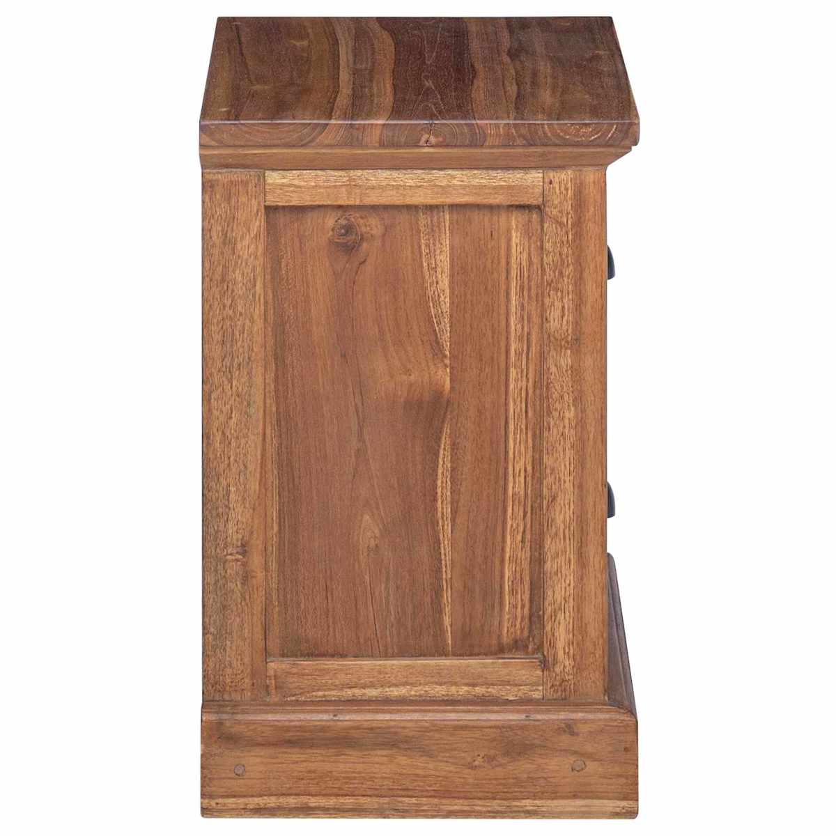 Sengebord med skuffe Naturfarvet 40 x 30 x 50 cm Massiv Teaktræ - Billede 7