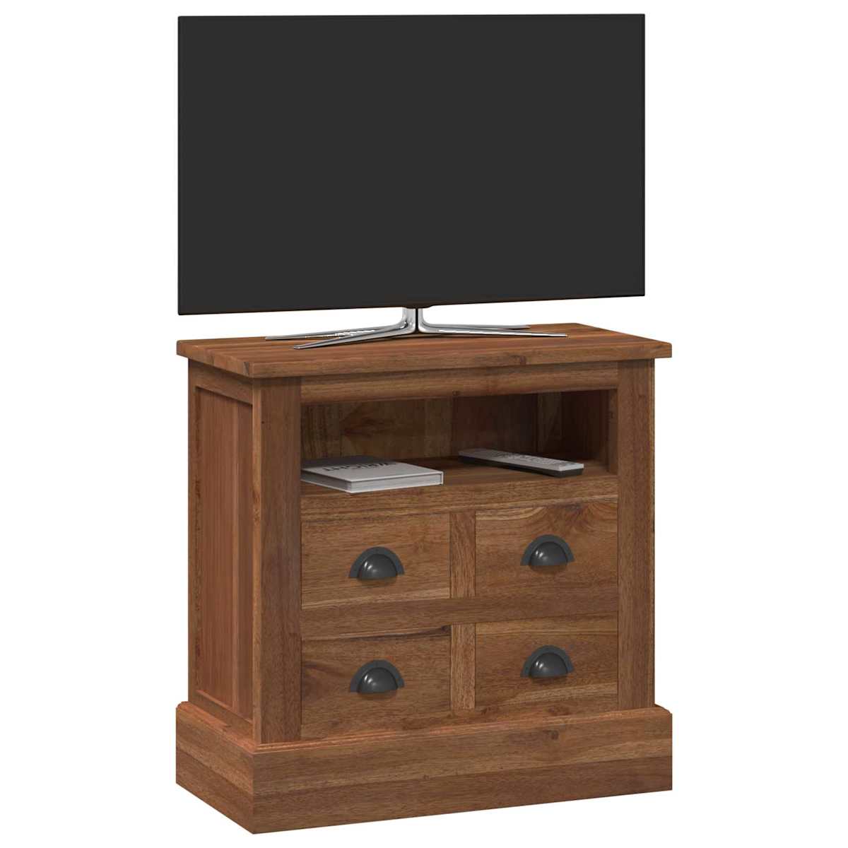 Opbevaringsskab Naturfarvet 60 x 30 x 60 cm Massiv Teaktræ - Billede 3