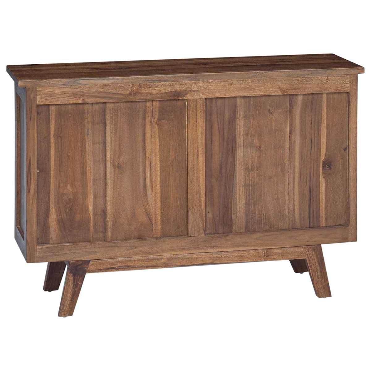 Sideboard Naturfarvet 100 x 30 x 68 cm Massiv Teaktræ - Billede 8