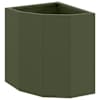 vidaXL Nurgapott Oliiviroheline 30 x 30 x 35 cm Teras