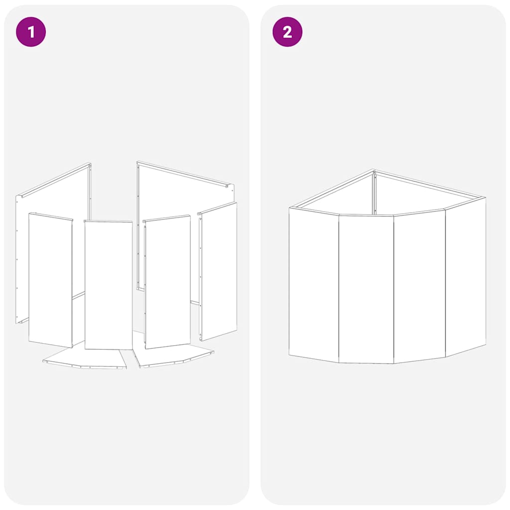 Nurgapott Valge 45 x 45 x 50 cm Teras - Image 10