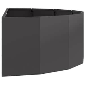 Truhlík Černá 120 x 60 x 35 cm Ocel - obrázek 6