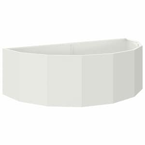 vidaXL Taimekast Valge 120 x 60 x 35 cm Teras