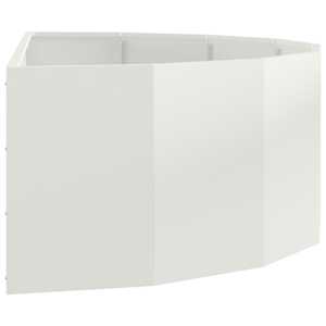 Truhlík Bílá 120 x 60 x 35 cm Ocel - obrázek 6