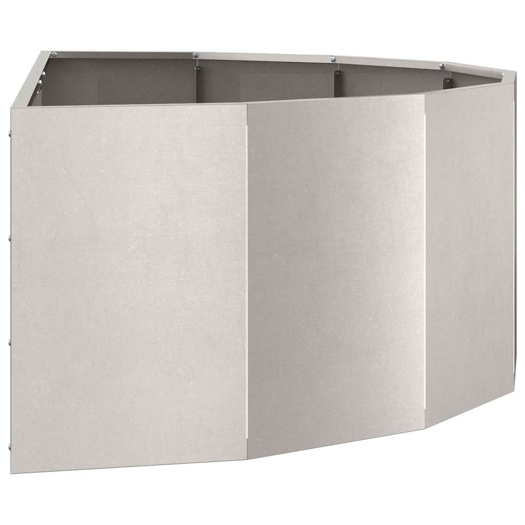 Plantekasse Sølv 120 x 60 x 35 cm Rustfrit stål 6 8721288291264 wbg si en hd 4