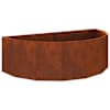vidaXL Taimekast Rooste 120 x 60 x 35 cm terase t&uuml;&uuml;p