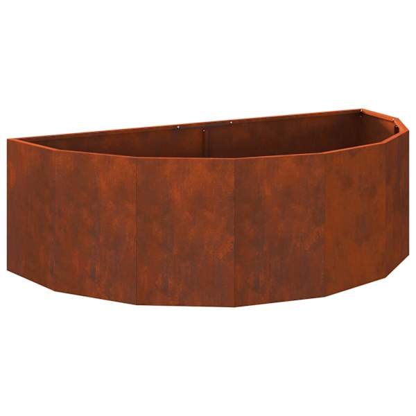 vidaXL Taimekast Rooste 120 x 60 x 35 cm terase t&uuml;&uuml;p