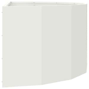 Truhlík Bílá 90 x 45 x 35 cm Ocel - obrázek 6