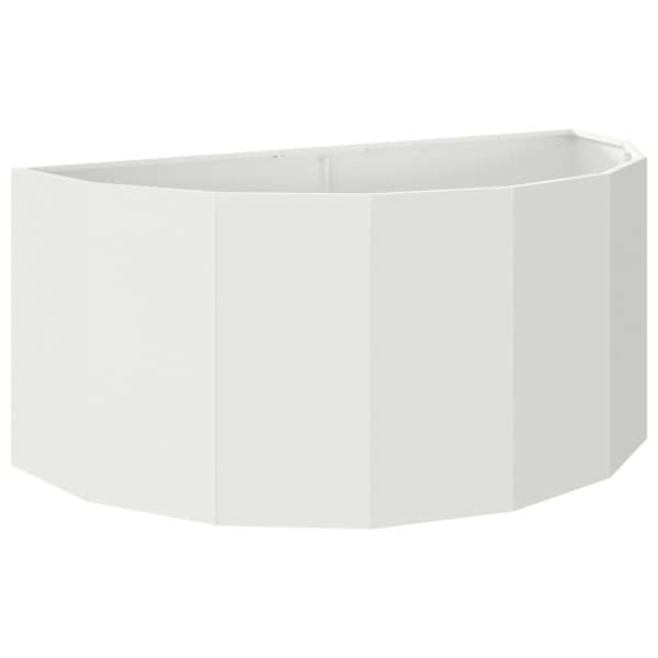 vidaXL Taimekast Valge 120 x 60 x 50 cm Teras