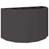 vidaXL Taimekast Must 90 x 45 x 50 cm Teras