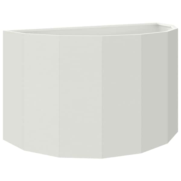vidaXL Taimekast Valge 90 x 45 x 50 cm Teras