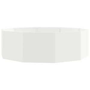 vidaXL Taimekast Valge 120 x 120 x 35 cm Teras