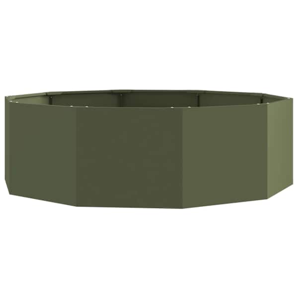 vidaXL Taimekast K&uuml;pset roheline 120 x 120 x 35 cm Teras