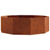 vidaXL Taimekast Rooste 120 x 120 x 35 cm terase t&uuml;&uuml;p