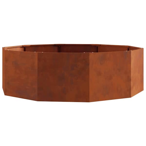 vidaXL Taimekast Rooste 120 x 120 x 35 cm terase t&uuml;&uuml;p