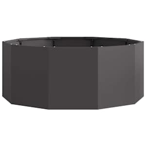 Truhlík Černá 90 x 90 x 35 cm Ocel - obrázek 5