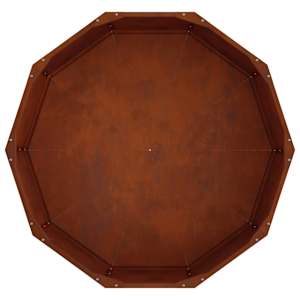 Truhlík Rezavá 90 x 90 x 35 cm Povětrnostně odolná ocel - obrázek 7