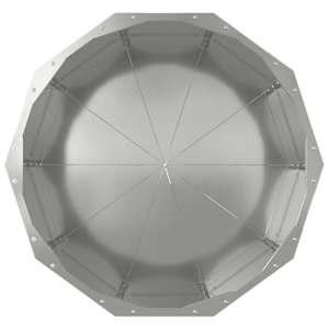 Truhlík Stříbrná 60 x 60 x 50 cm Pozinkovaná ocel - obrázek 6