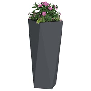 Truhlík 2 pcs Antracit 30 x 30 x 75 cm Ocel - obrázek 3