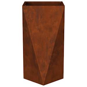 Truhlík 2 pcs Rezavá 40 x 40 x 75 cm Povětrnostně odolná ocel - obrázek 6