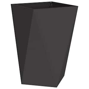Truhlík 2 pcs Černá 50 x 50 x 75 cm Ocel - obrázek 5