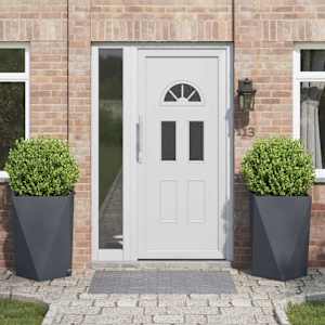 Cvetlično korito 2 pcs Antracit 50 x 50 x 75 cm Jeklo