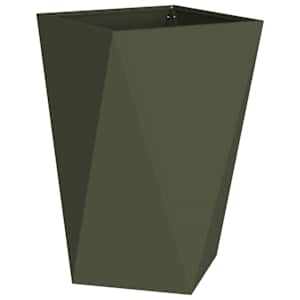 Truhlík 2 pcs Olivově zelená 50 x 50 x 75 cm Ocel - obrázek 5