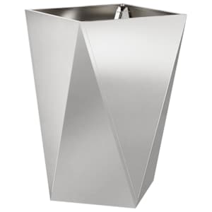 Truhlík 2 pcs Stříbrná 50 x 50 x 75 cm Nerezová ocel - obrázek 5