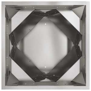 Truhlík 2 pcs Stříbrná 50 x 50 x 75 cm Nerezová ocel - obrázek 7