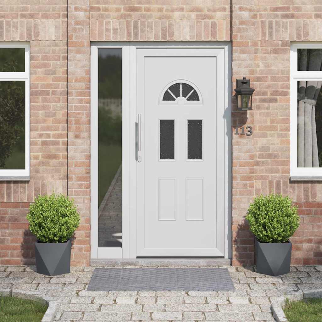 vidaXL Jardinieră 2 pcs Antracit 30 x 30 x 30 cm Oțel