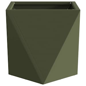 Truhlík 2 pcs Olivově zelená 30 x 30 x 30 cm Ocel - obrázek 6