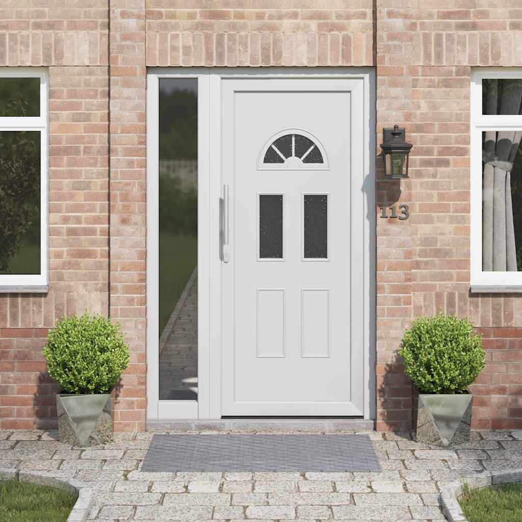 vidaXL Jardinieră 2 pcs Argintiu 30 x 30 x 30 cm Oțel Galvanizat