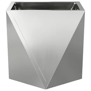 Truhlík 2 pcs Stříbrná 30 x 30 x 30 cm Pozinkovaná ocel - obrázek 6