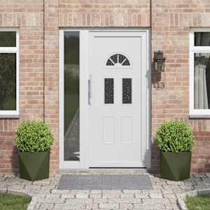 Cvetlično korito 2 pcs Oljčno zelena 40 x 40 x 40 cm Jeklo