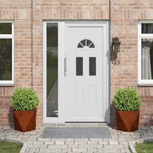 Cvetlično korito 2 pcs Rjav 40 x 40 x 40 cm