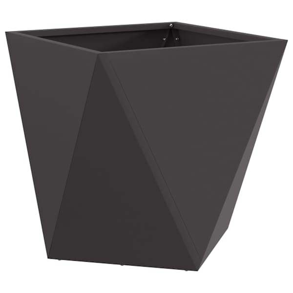 vidaXL Taimekast Must 50 x 50 x 50 cm Teras