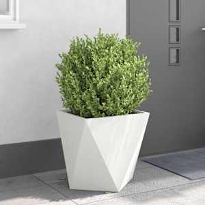 Truhlík 2 pcs Bílá 50 x 50 x 50 cm Ocel - obrázek 4