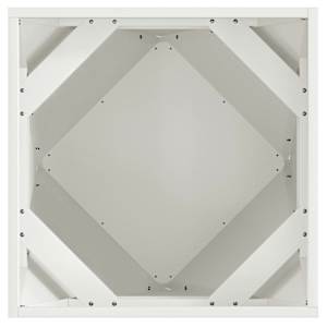 Truhlík 2 pcs Bílá 50 x 50 x 50 cm Ocel - obrázek 7