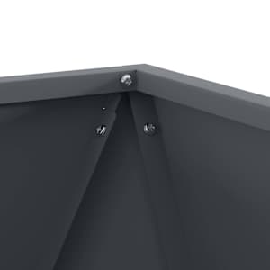 Truhlík 2 pcs Antracit 50 x 50 x 50 cm Ocel - obrázek 8