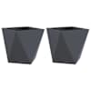 vidaXL Taimekast 2 tk Antratsiit 50 x 50 x 50 cm Teras