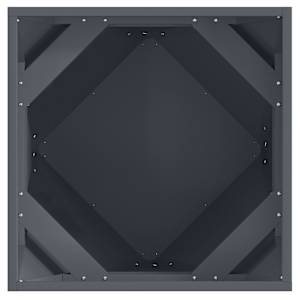 Truhlík 2 pcs Antracit 50 x 50 x 50 cm Ocel - obrázek 7