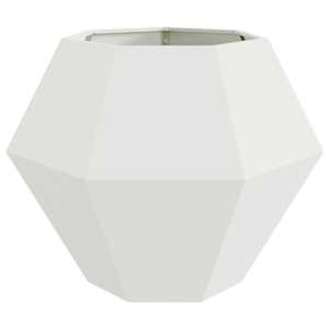 Truhlík 2 pcs Bílá 100 x 100 x 80 cm Ocel - obrázek 6