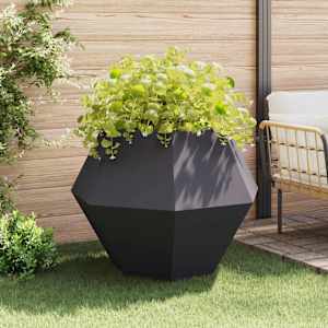 Truhlík 2 pcs Antracit 100 x 100 x 80 cm Ocel - obrázek 4
