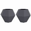 vidaXL Taimekast 2 tk Antratsiit 100 x 100 x 80 cm Teras