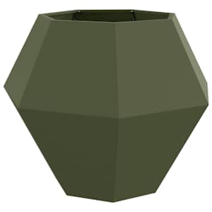vidaXL Taimekast Oliiviroheline 100 x 100 x 80 cm Teras
