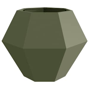 Truhlík 2 pcs Olivově zelená 100 x 100 x 80 cm Ocel - obrázek 6