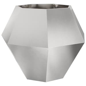 vidaXL Taimekast H&otilde;bedane 100 x 100 x 80 cm Roostevaba teras