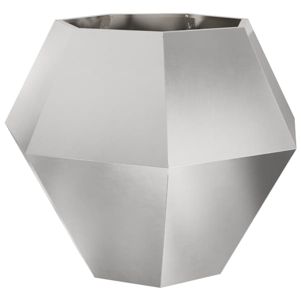 vidaXL Taimekast H&otilde;bedane 100 x 100 x 80 cm Roostevaba teras