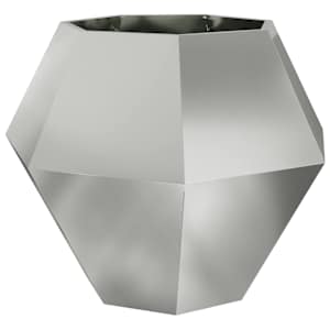 vidaXL Taimekast H&otilde;bedane 100 x 100 x 80 cm Tsingitud teras